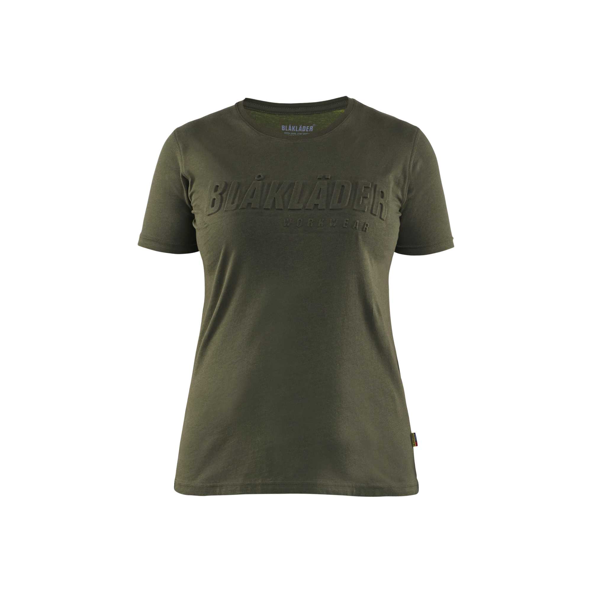 BLAKLADER 34311042 Women's t shirt 3D Short Sleeve Work T-Shirt WOMEN - 100% Cotton
